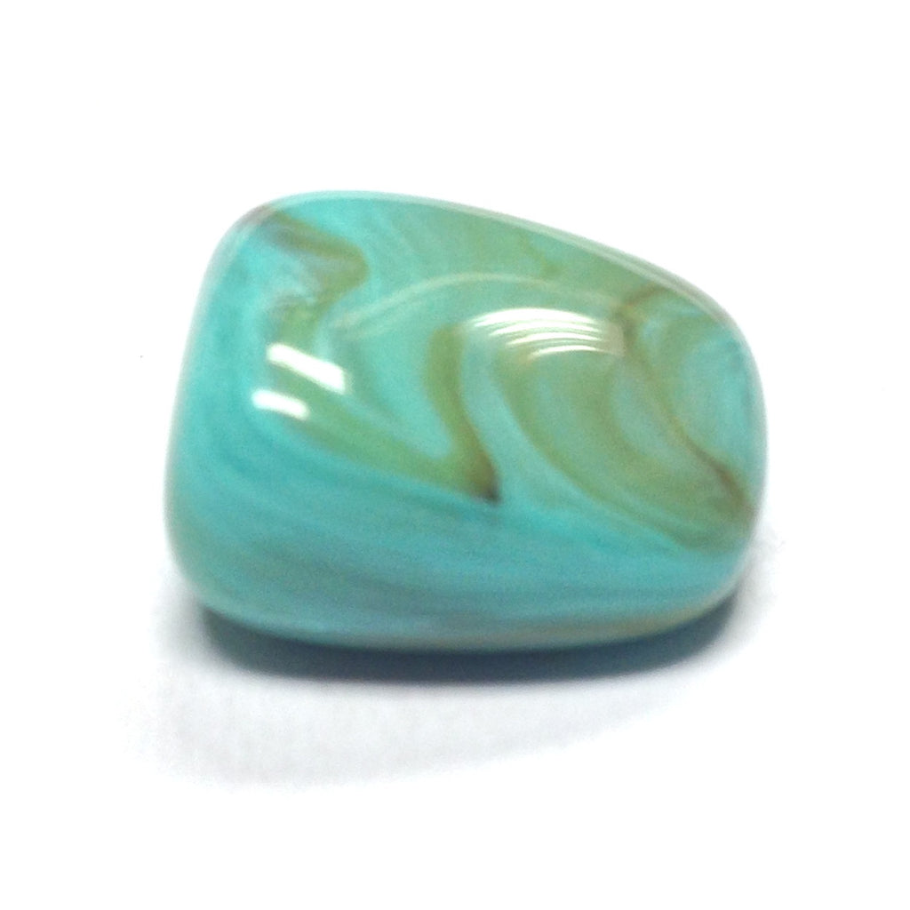 10MM Turquoise Matrix Bead (72 pieces)