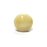 10MM Beige Glass Disc Drop (72 pieces)