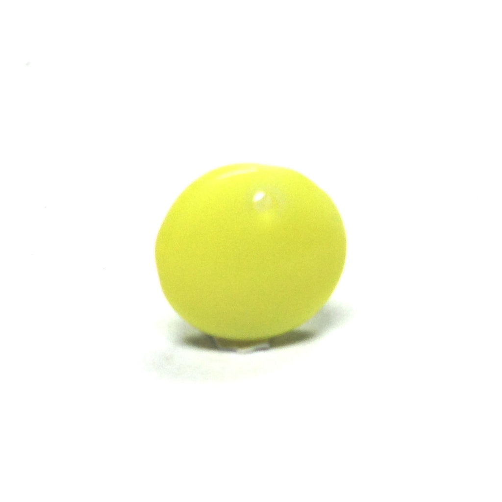 10MM Yellow Glass Disc Drop (72 pieces)