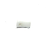 Small White Curve Bead (144 pieces)