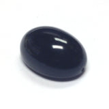 18X13MM Black Oval Flatback Bead (36 pieces)