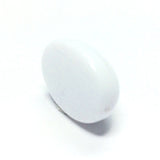 14X10MM White Oval Flatback Bead (72 pieces)