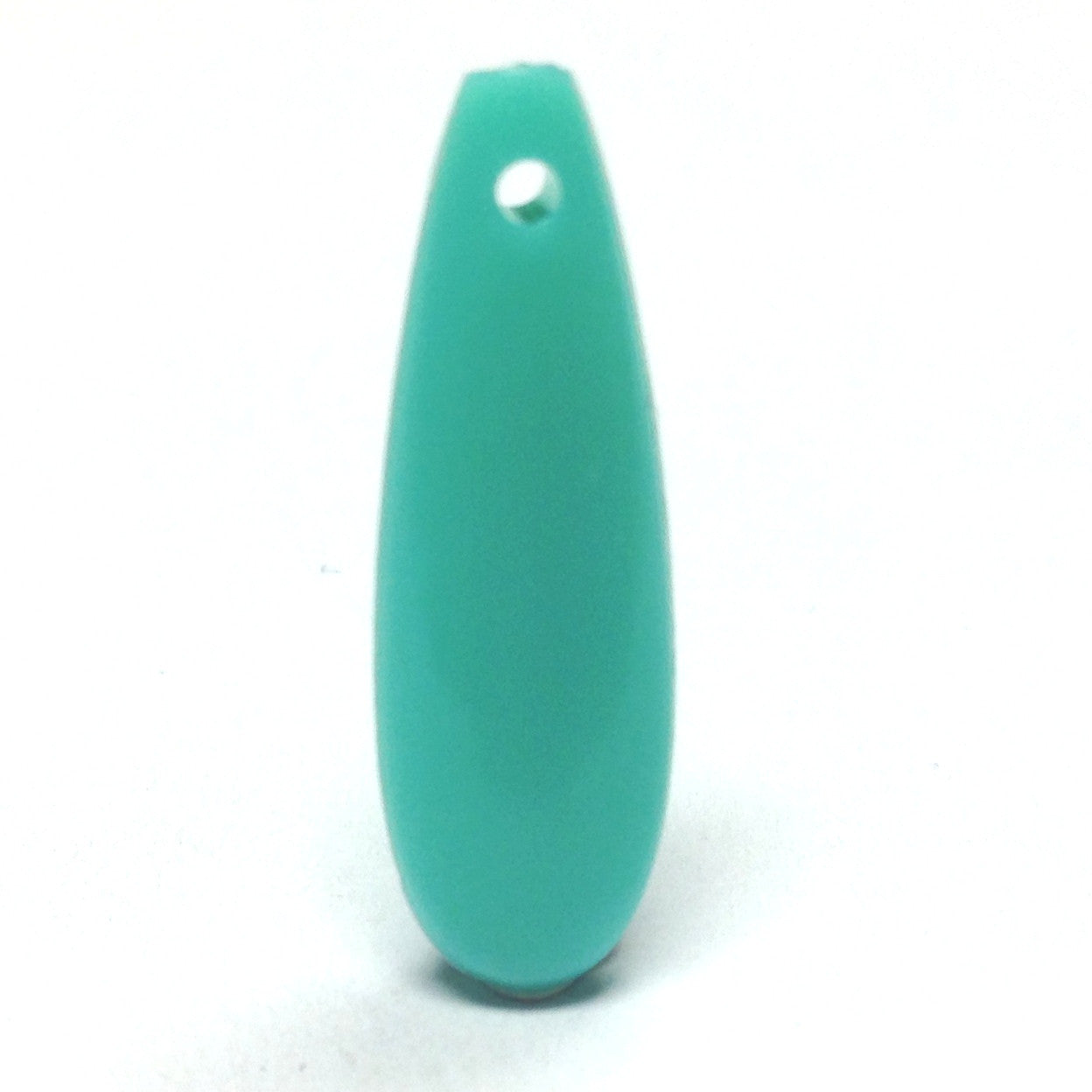 24X8MM Turquoise Flat Teardrop (100 pieces)
