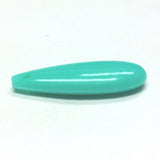 24X8MM Turquoise Flat Teardrop (100 pieces)