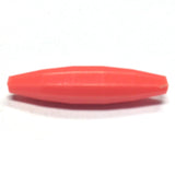 Coral Faceted 23X6MM Oval Bead (100 pieces)