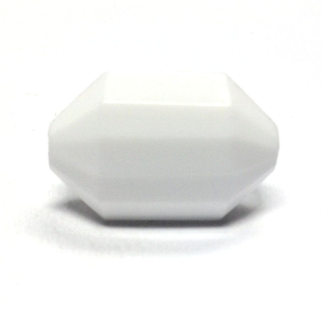White Faceted Bead (36 pieces)
