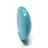 25MM Turquoise Round Flatback Bead (24 pieces)