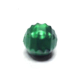 10MM Green Fancy Faceted Bead (200 pieces)