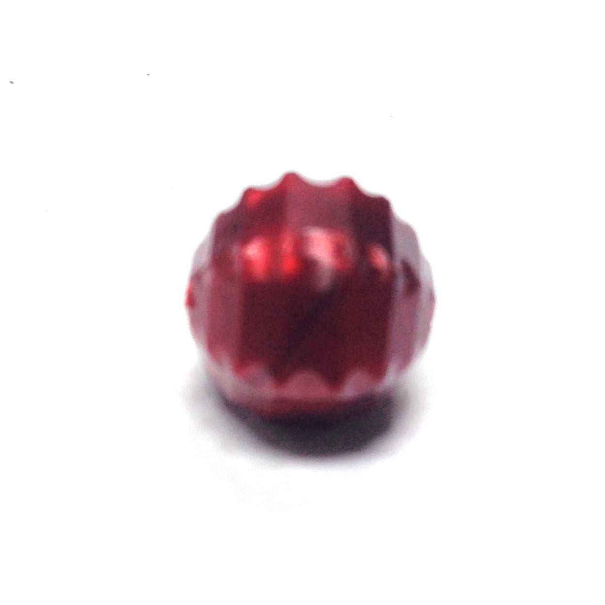 10MM Red Fancy Faceted Bead (200 pieces)