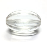 20X14MM Crystal Fluted Oval Bead (36 pieces)