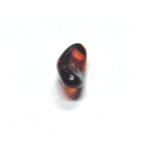 12X6MM Tortoise Glass C Bead (72 pieces)