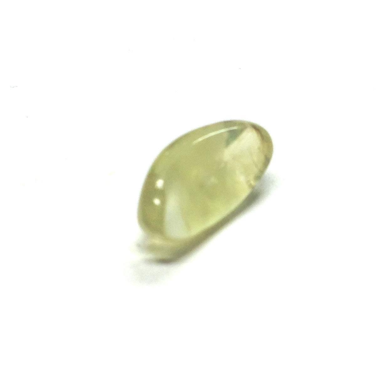 12X6MM Yellow Glass C Bead (72 pieces)