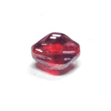 7MM Ruby Red Lustered Glass Nugget Bead (144 pieces)