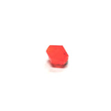 5X5MM Orange Faceted Bead (144 pieces)