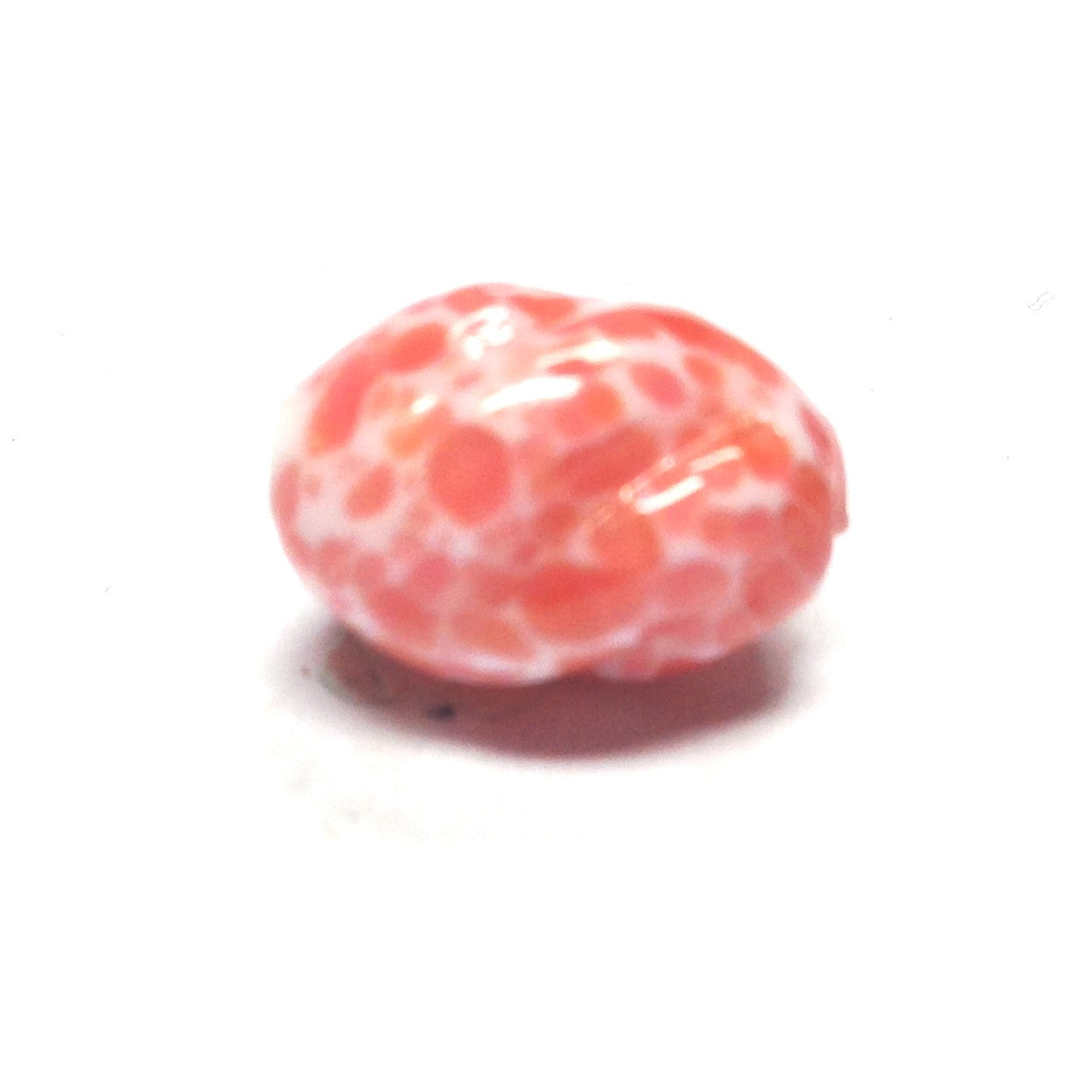 13X9MM Rsq (Coral) Matrix Nugget Bead (36 pieces)
