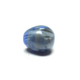 10X9MM Grey/Blue Glass Bead (36 pieces)