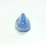 11MM Blue 3-Sided Givre Bead (36 pieces)