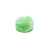 11MM Green 3-Sided Givre Bead (36 pieces)