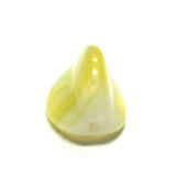 16MM Yellow 3-Sided Givre Bead (36 pieces)