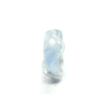 11MM Lt.Blue Glass Wavy Rondel Bead (72 pieces)