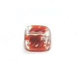 9MM Brown Glass Square Bead (144 pieces)