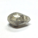 15X11MM Grey Crackle Pear Bead (72 pieces)