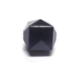 9X11MM Black Faceted Cube Bead (144 pieces)