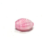 19X12MM Pink Glass Leaf Bead (36 pieces)