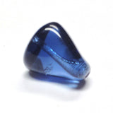 Small Sapphire Blue Baroque Bead (36 pieces)