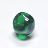 10MM Emerald Green Glass Nugget Bead (36 pieces)