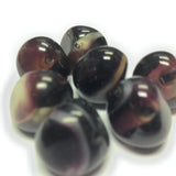 13MM Amethyst Glass Baroque Bead (36 pieces)