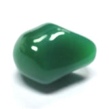 Large Jade Glass Nugget Bead (24 pieces)