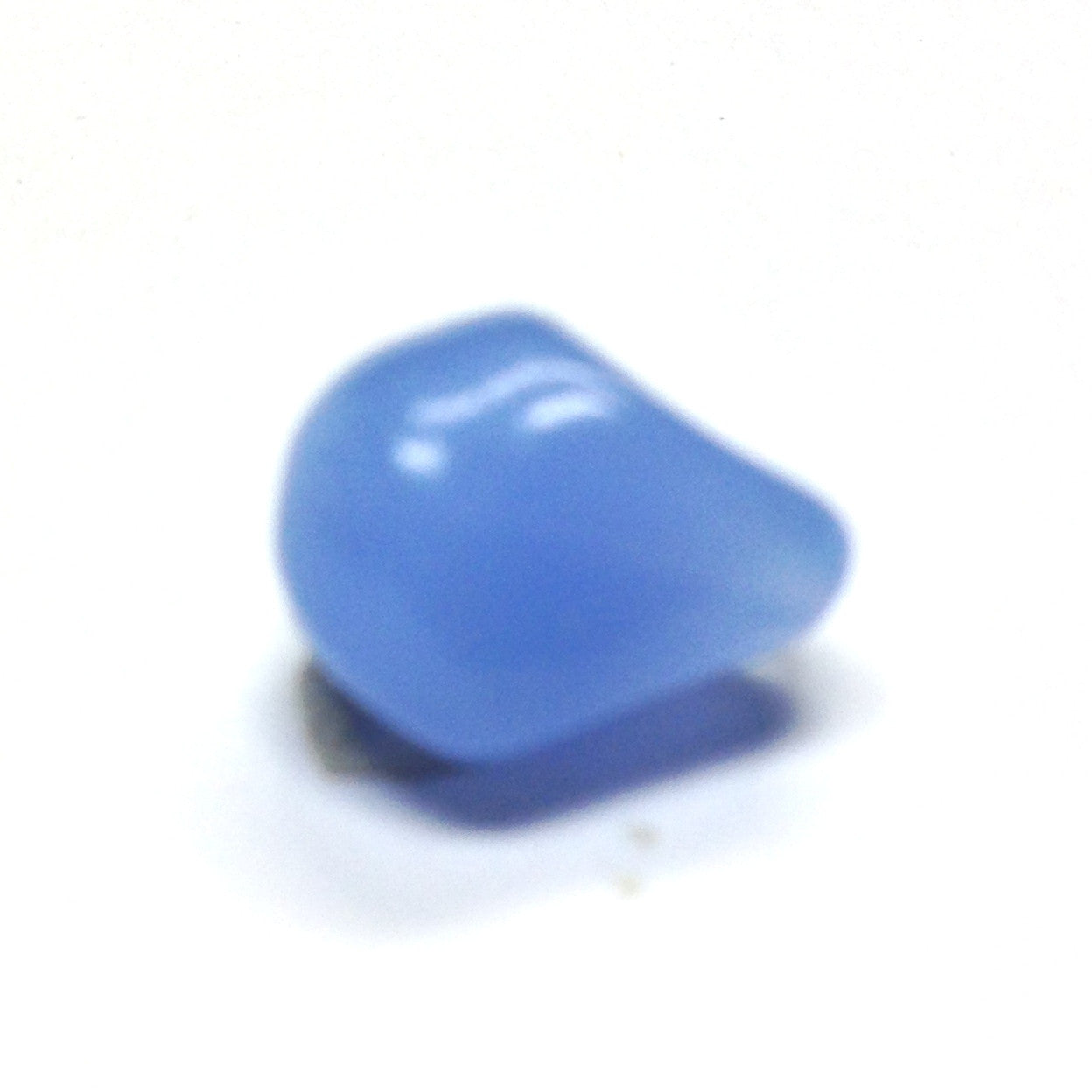 Small Lt.Blue Opal Glass Nugget Bead (72 pieces)