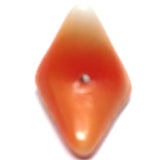 Orange Glass Interlock Bead (36 pieces)
