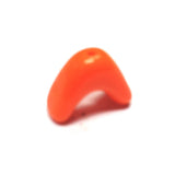 11MM Orange Glass Interlock Bead (72 pieces)