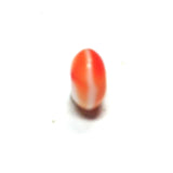 8MM Orange Glass Rondel Bead (144 pieces)