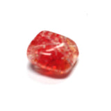 10MM Ruby Red Crackle Glass Bead (72 pieces)
