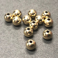 14K Gold Filled 6MM Beads (6 Pc/Pk)