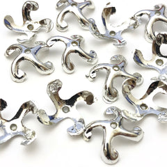 4-Prong Silver Plated Cap (288 pieces)