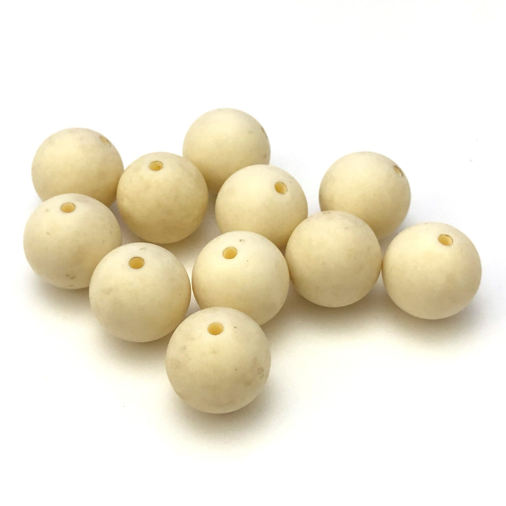 14MM "Antique Ivory" Bead (72 pieces)