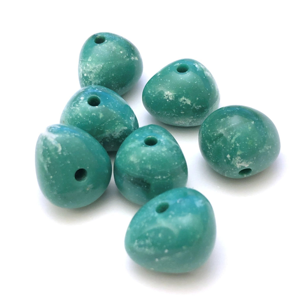 14X18MM Jade "Granite" Baroque Beads (36 pieces)