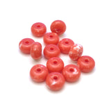 8MM Coral "Granite" Rondelle (288 pieces)