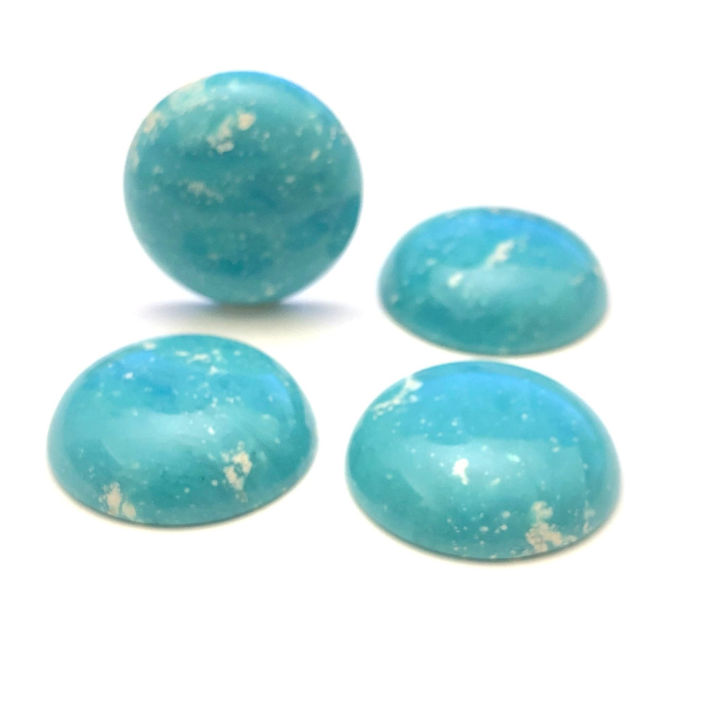 24MM Turquoise "Granite" Cab (36 pieces)