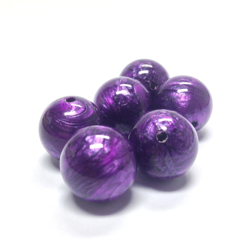 6MM Purple "Zenith" Round Bead (288 pieces)