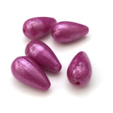 20X11MM Fuchsia"Zenith"Pear Bead (72 pieces)