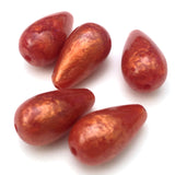 20X11MM Red "Zenith" Pear Bead (72 pieces)