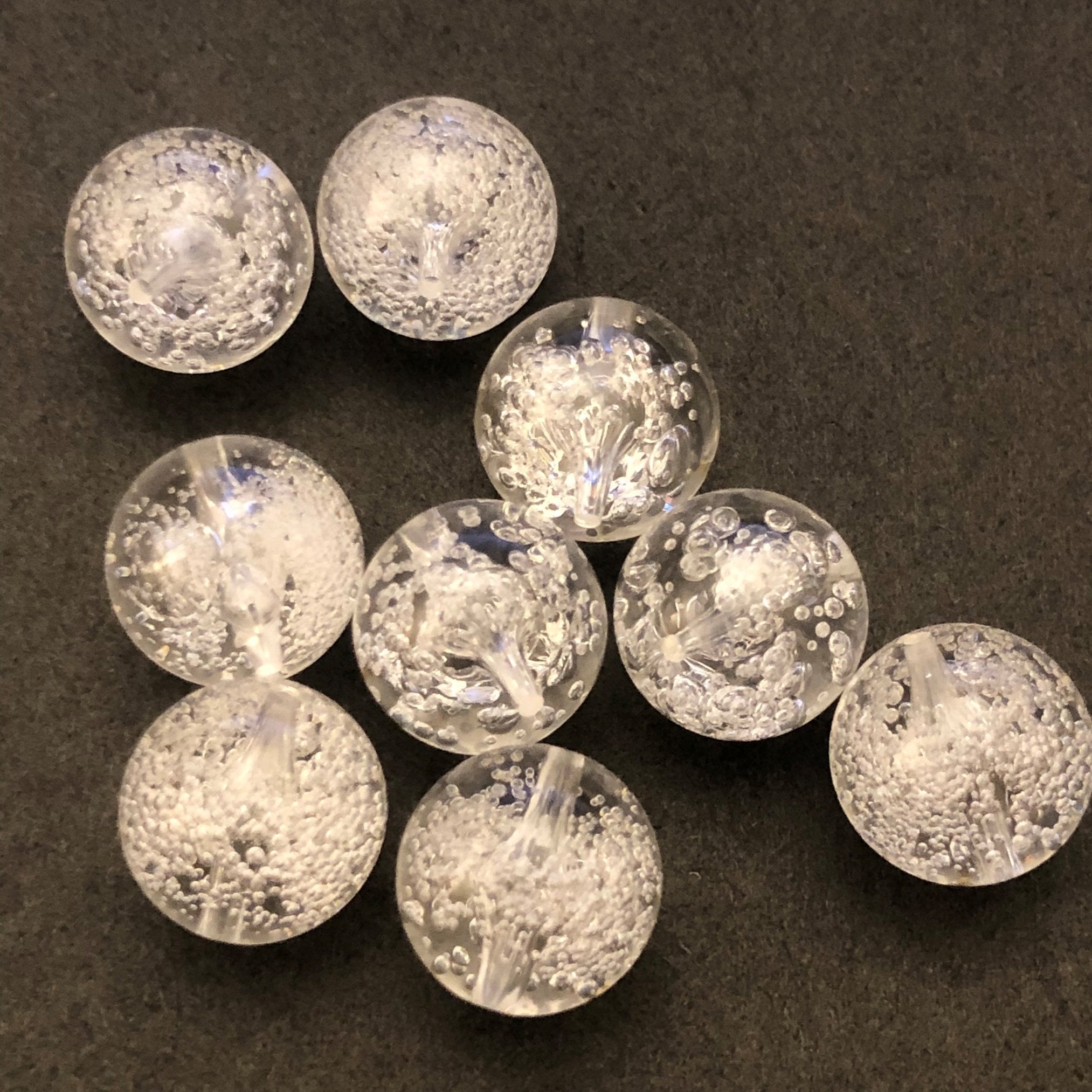 10MM Crystal "Bubbles" Beads (144 pieces)