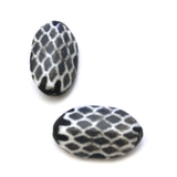 22X12MM Oval Snakeskin Bead (36 pieces)