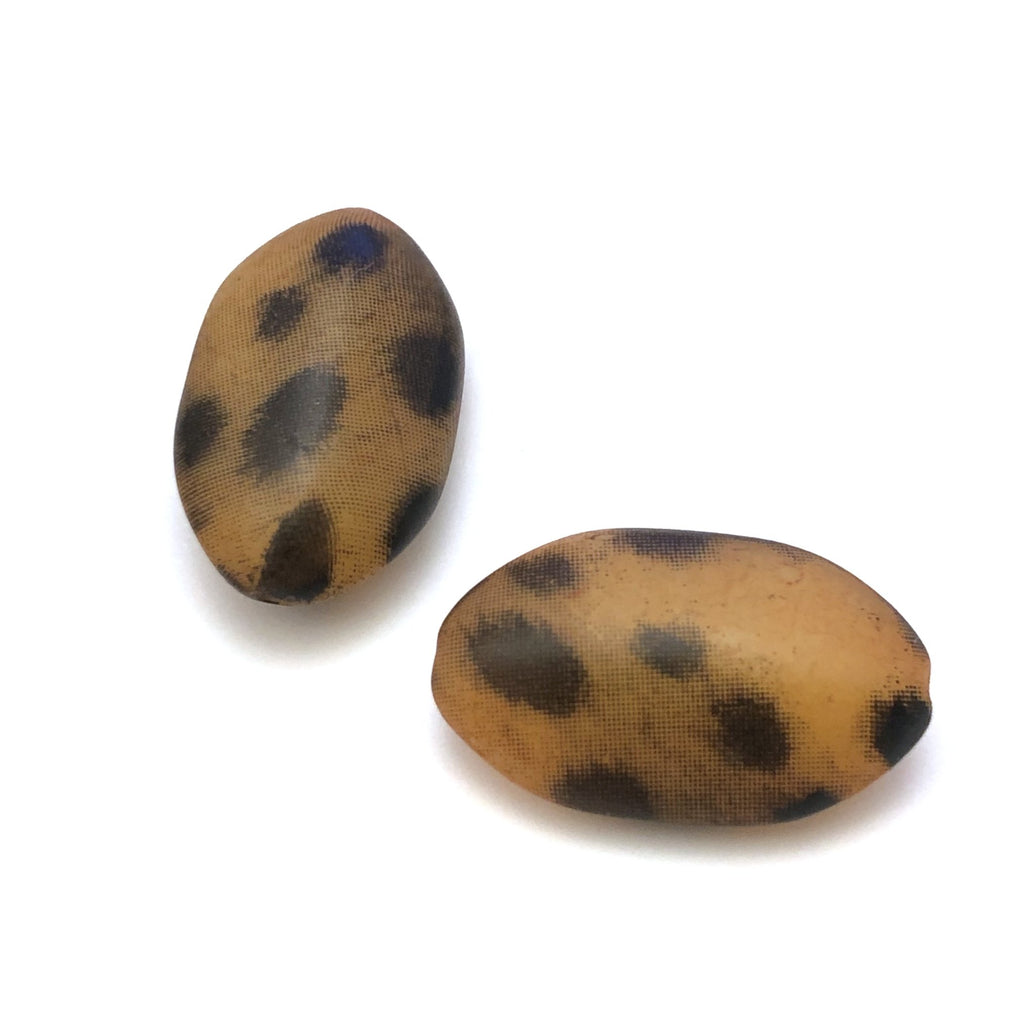 22X12MM Oval Tiger Bead (36 pieces)