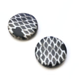 17MM Snakeskin Disc Bead (72 pieces)